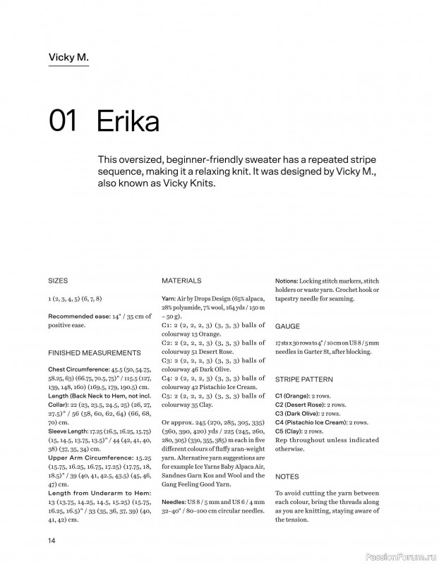 Вязаные проекты в книге «52 Weeks of Chunky Knits».