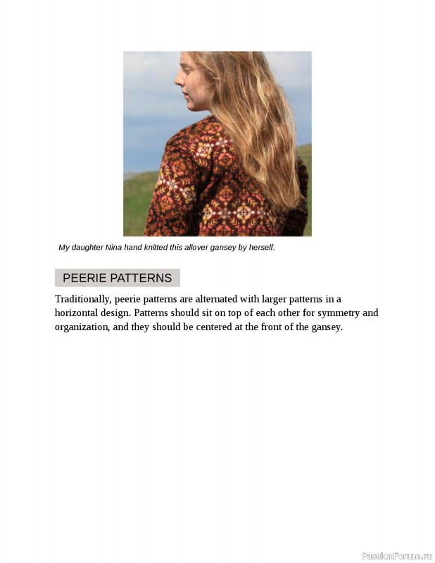 Вязаные проекты в книге «Fair Isle Knitting Tradition».