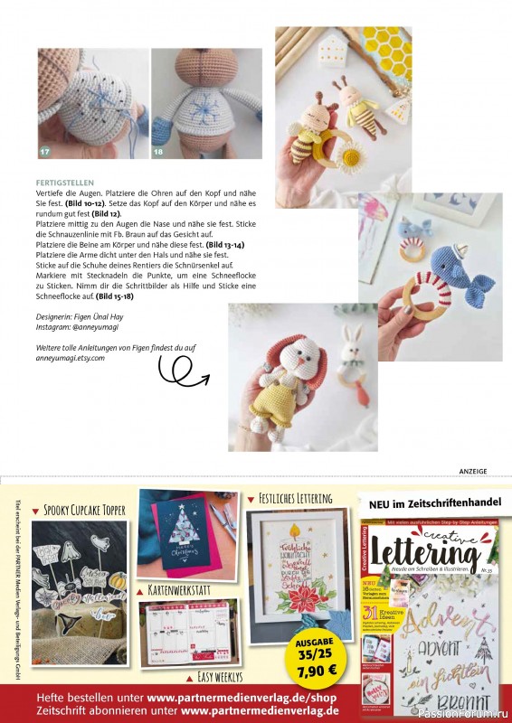 Вязаные проекты в журнале «Hakeln das Maschen Magazin №53 2025»