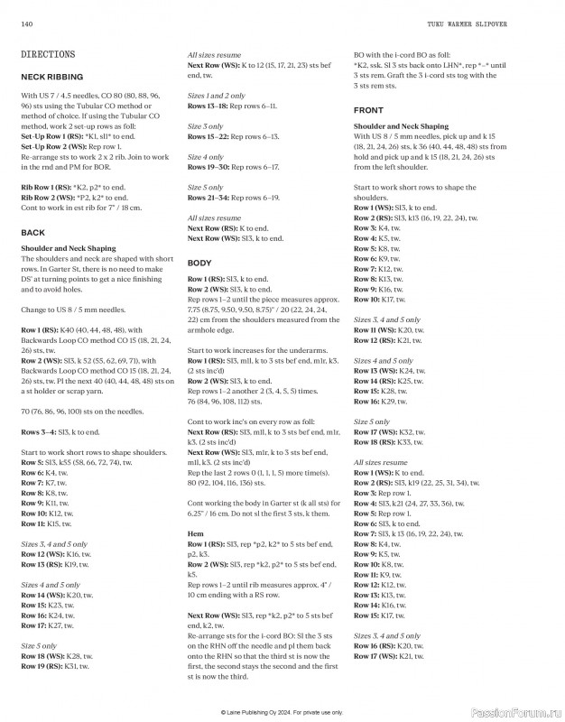 Вязаные проекты в журнале &laquo;Laine Nordic Knits 2024&raquo;. Продолжение