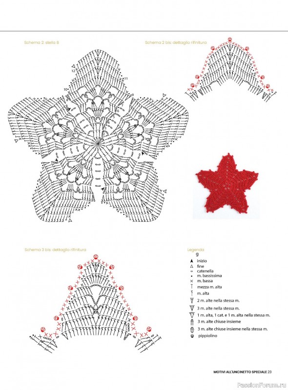 Вязаные проекты в журнале «Motivi all'Uncinetto Speciale №10 2023»