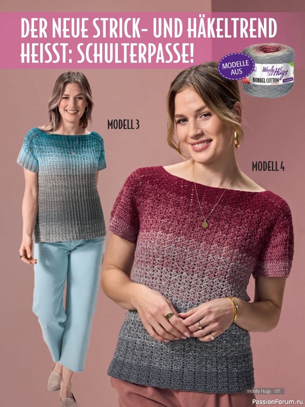 Вязаные проекты в журнале &laquo;Woolly Hugs Maschenwelt №3 2026&raquo;