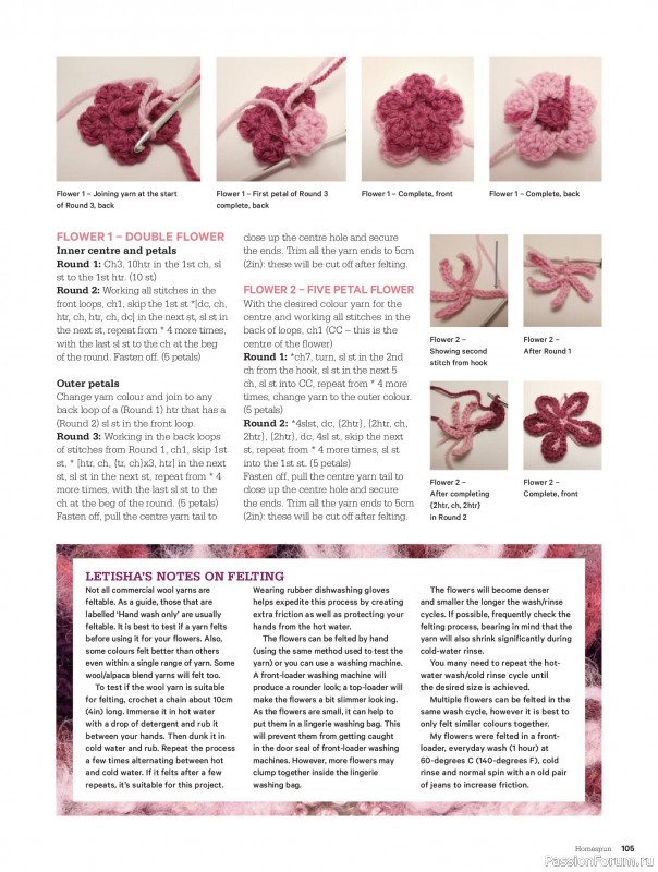 Коллекция проектов для рукодельниц в журнале «Australian Homespun №228 2025»