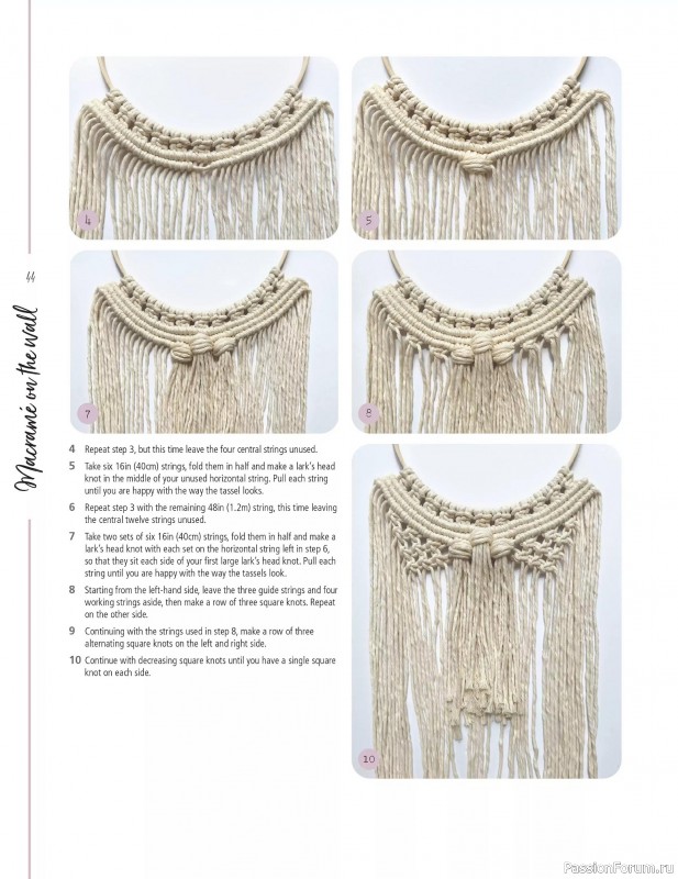 Коллекция проектов для рукодельниц в журнале «Macrame for the Home 2025»