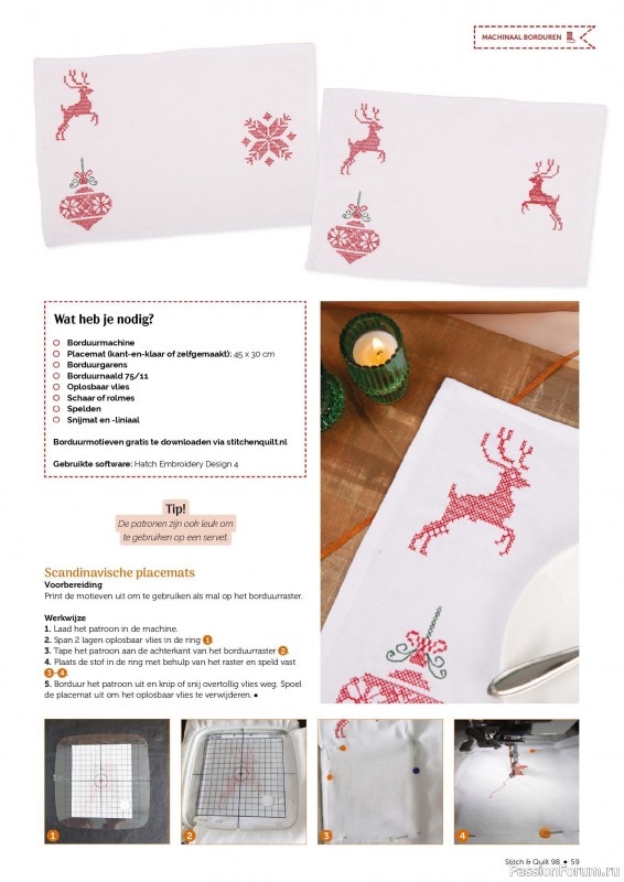 Коллекция проектов для рукодельниц в журнале «Stitch & Quilt №98 2026»