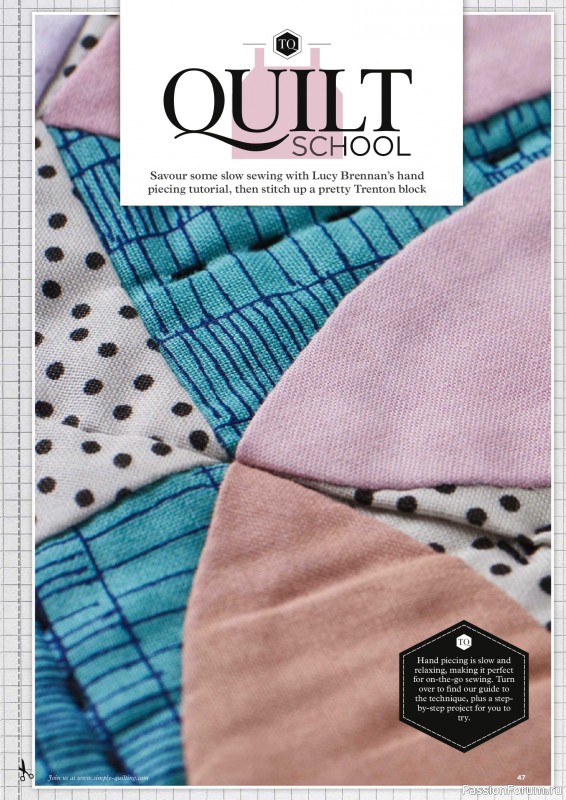 Коллекция проектов для рукодельниц в журнале «Todays Quilter №144 2026»