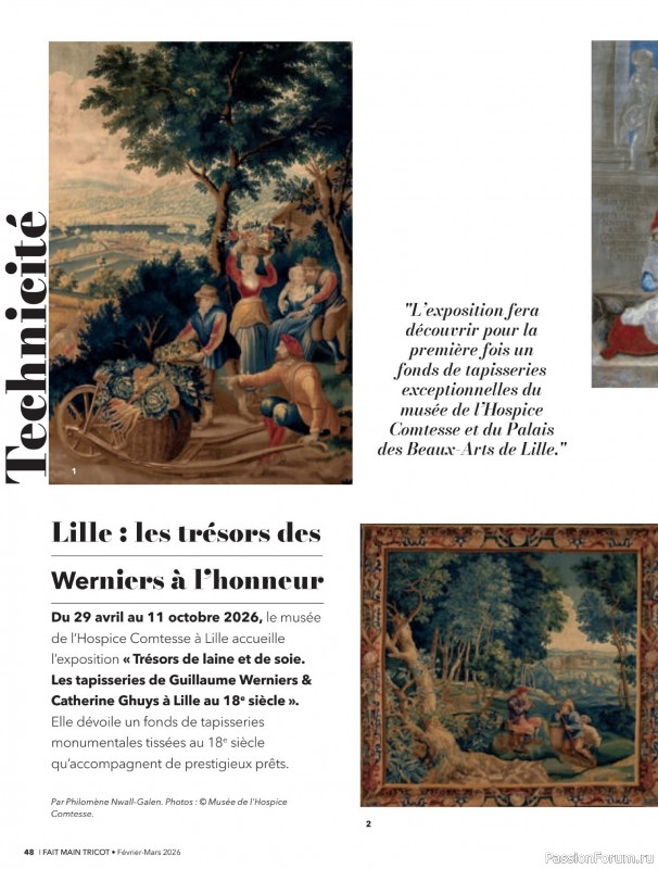 Вязаные модели в журнале &laquo;Fait Main Tricot №59 2026&raquo;