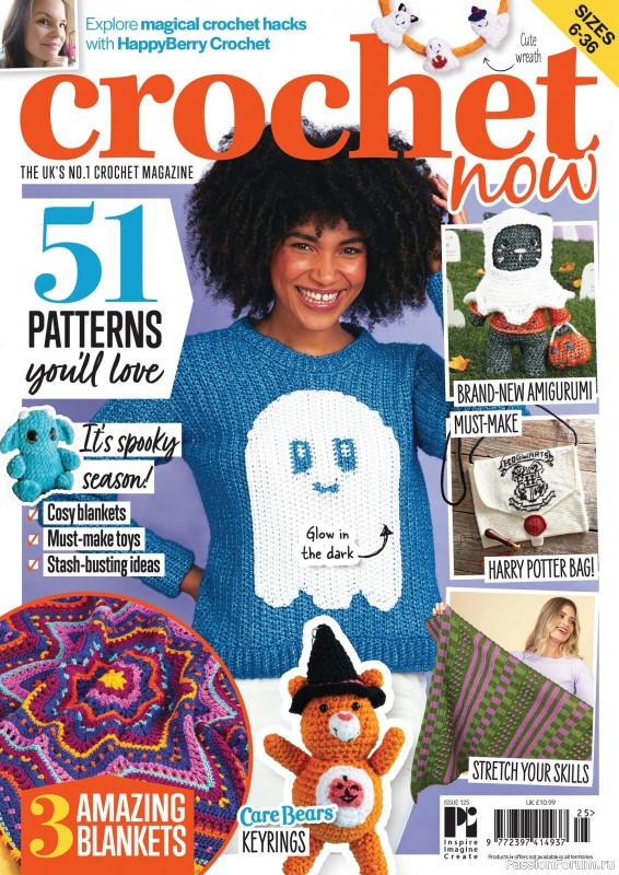 Вязаные проекты крючком в журнале «Crochet Now №125 2025»