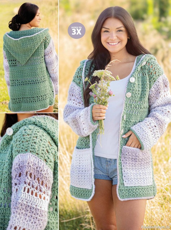 Вязаные проекты крючком в журнале «Crochet! - Spring 2023»