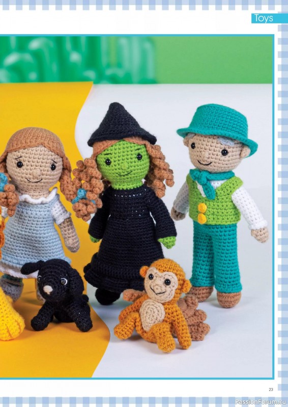 Вязаные проекты крючком в журнале «Your Cjmplete Wizard of oz Collection 2025»