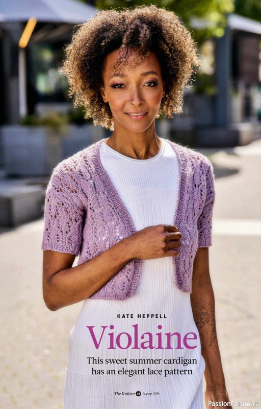 Вязаные проекты спицами в журнале «The Knitter №229 2026»