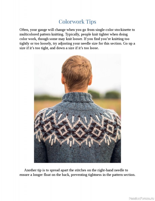 Вязаные проекты в книге «Happy Nordic Knits». Продолжение