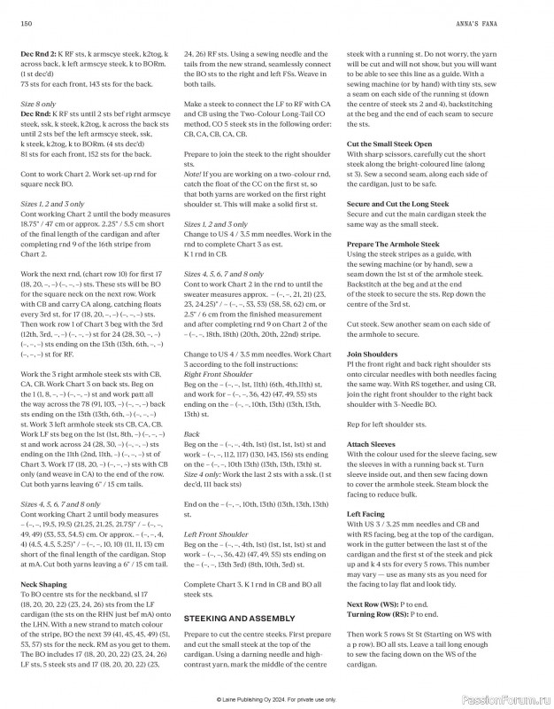 Вязаные проекты в журнале &laquo;Laine Nordic Knits 2024&raquo;. Продолжение