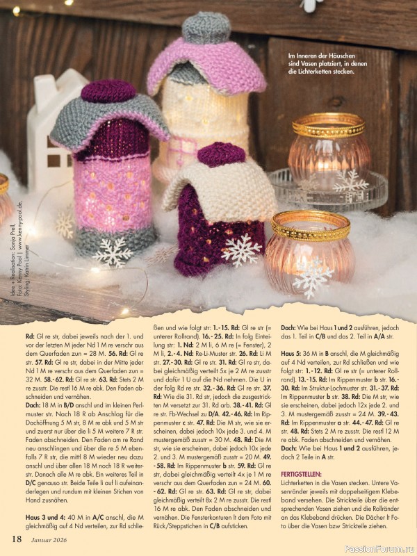 Коллекция проектов для рукодельниц в журнале «Anna Germany №1 2026»