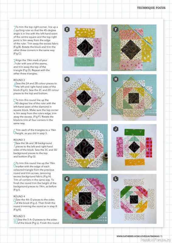 Коллекция проектов для рукодельниц в журнале «Love Patchwork & Quilting №153 2025»