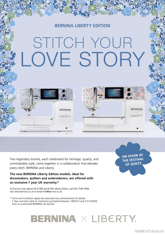 Коллекция проектов для рукодельниц в журнале &laquo;Love Patchwork & Quilting №166 2026&raquo;