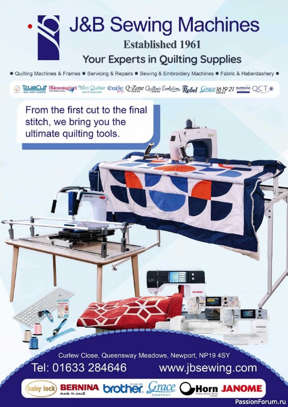 Коллекция проектов для рукодельниц в журнале &laquo;Love Patchwork & Quilting №167 2026&raquo;