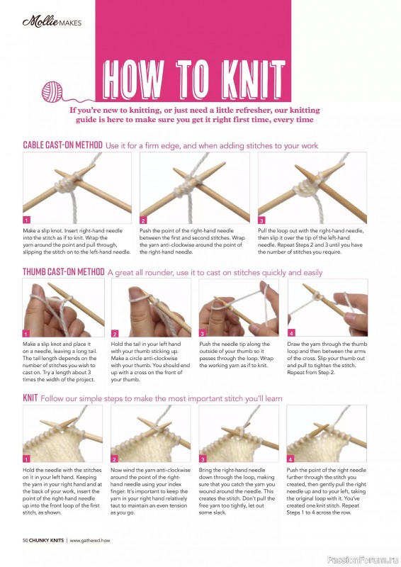 Коллекция проектов для рукодельниц в журнале «Mollie Makes Christmas Crafting – Winter Knits 2025»