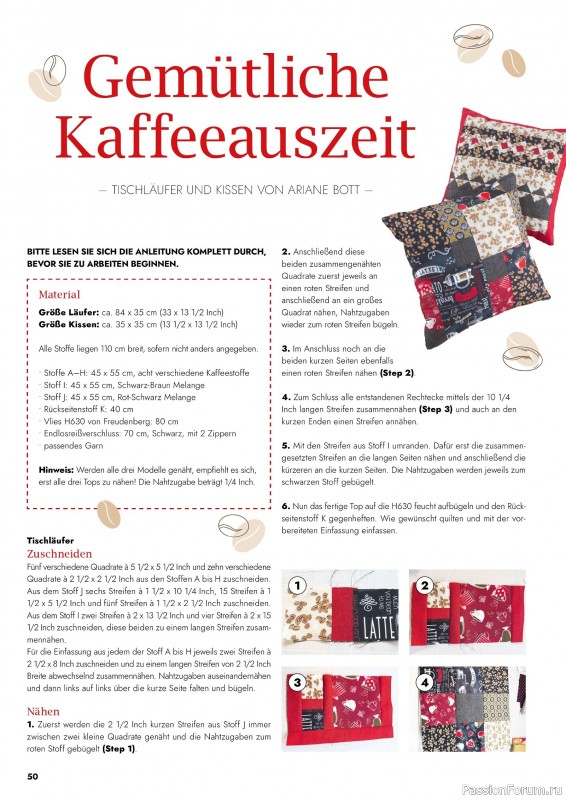 Коллекция проектов для рукодельниц в журнале &laquo;Patchwork & Nahen №3 2026&raquo;