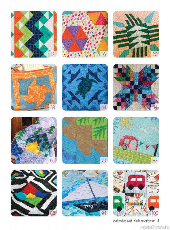 Коллекция проектов для рукодельниц в журнале «Quiltmaker №221 2025»