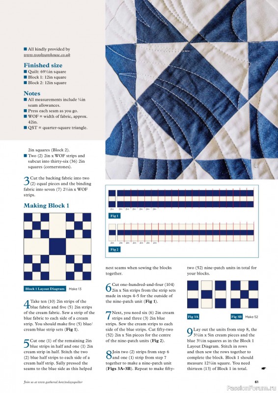 Коллекция проектов для рукодельниц в журнале &laquo;Todays Quilter №136 2026&raquo;