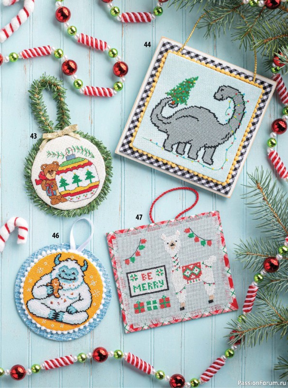 Коллекция вышивки в журнале «Just CrossStitch - Christmas 2026»