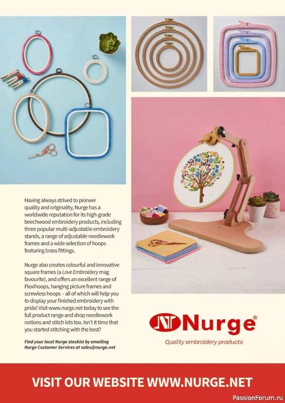 Коллекция вышивки в журнале «Love Embroidery №73 2025»