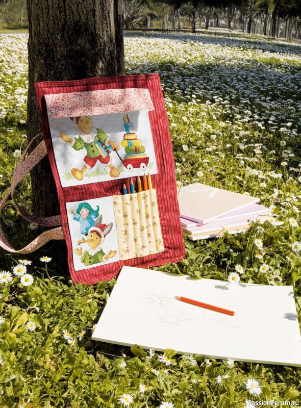 Коллекция вышивки в журнале &laquo;Profilo Punto Croce Bebe №1 2026&raquo;