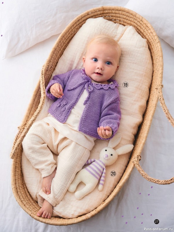 Вязаные модели для детей в журнале «Baby Maschenmode №56 2023»