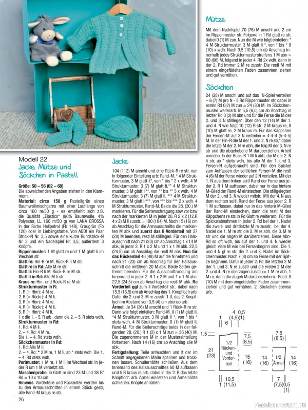 Вязаные модели для детей в журнале &laquo;Baby Strick №3 2026&raquo;