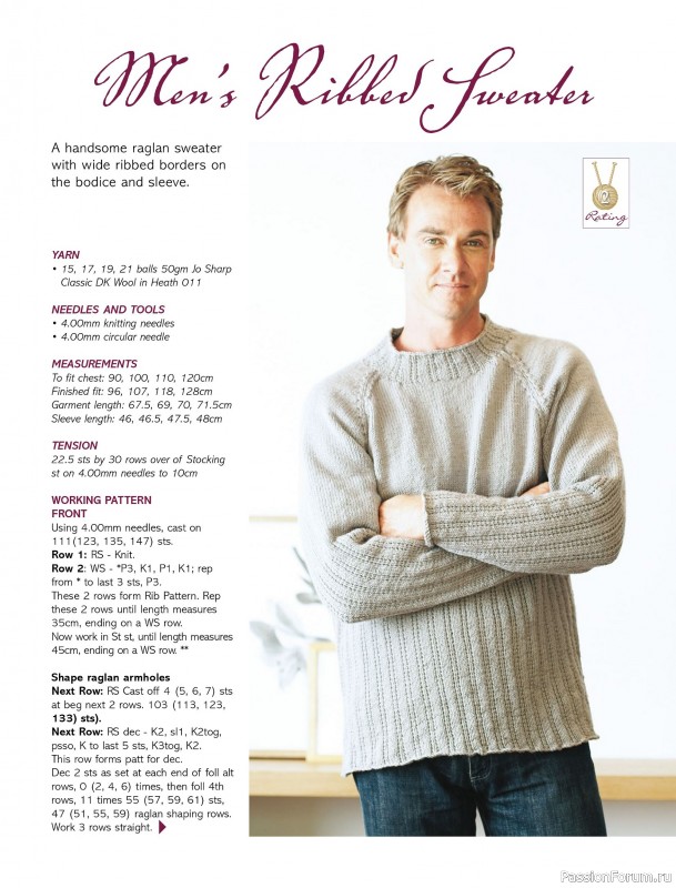 Вязаные модели спицами в журнале &laquo;Australian Knitting &ndash; Vol.17 №4 2026&raquo;