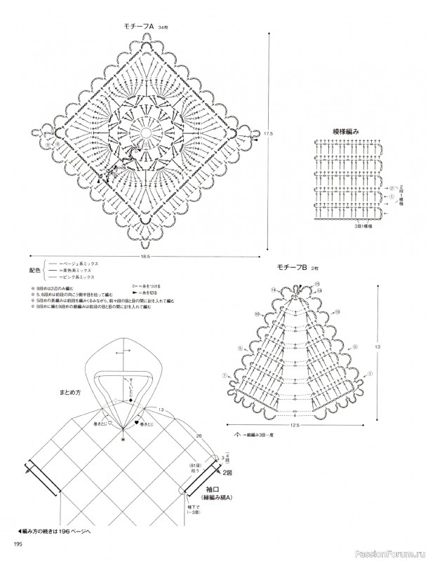 Вязаные модели в журнале &laquo;Keito Dama №205 - Spring 2025&raquo;. Продолжение