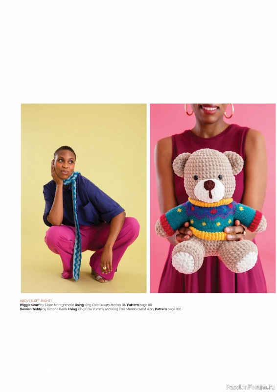 Вязаные проекты крючком в журнале &laquo;Inside Crochet №185 2025&raquo;