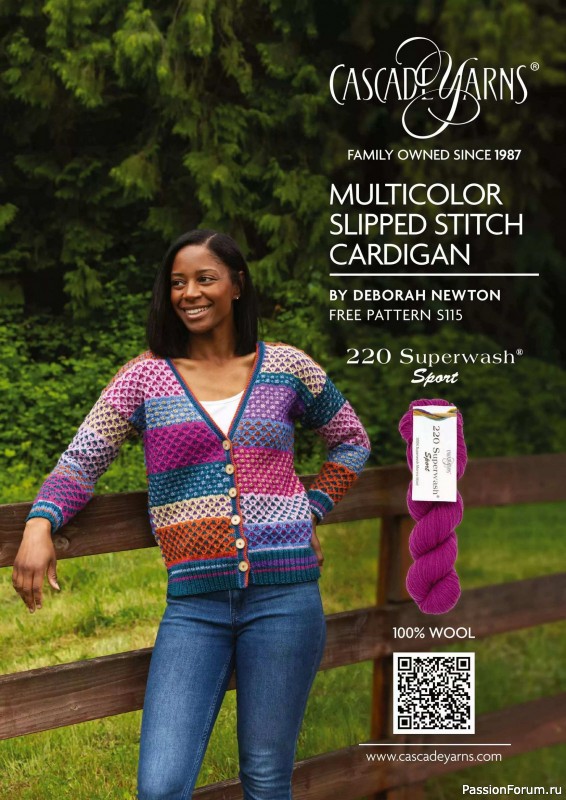 Вязаные проекты крючком в журнале «Simply Knitting №269 2025»