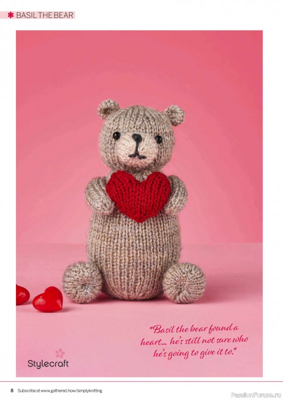 Вязаные проекты крючком в журнале «Simply Knitting №270 2025»