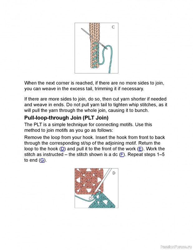 Вязаные проекты в книге «Crochet Modular Blankets». Продолжение