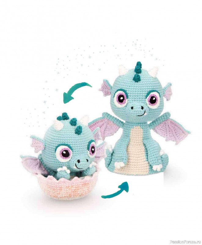 Вязаные проекты в книге «Reversible Amigurumi»