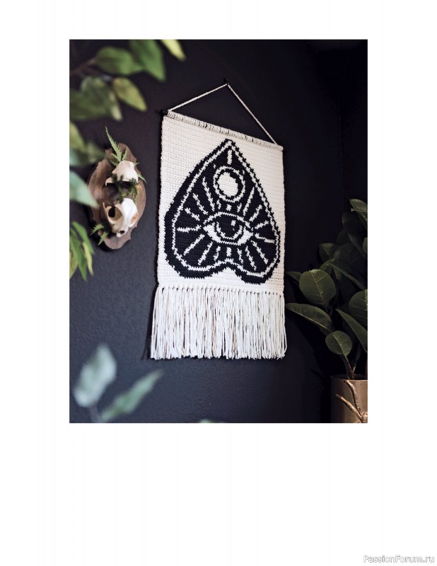 Вязаные проекты в книге «Spooky Tapestry Crochet». Продолжение