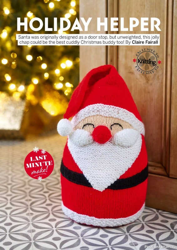 Вязаные проекты в журнале «Simply Knitting №271 2025»