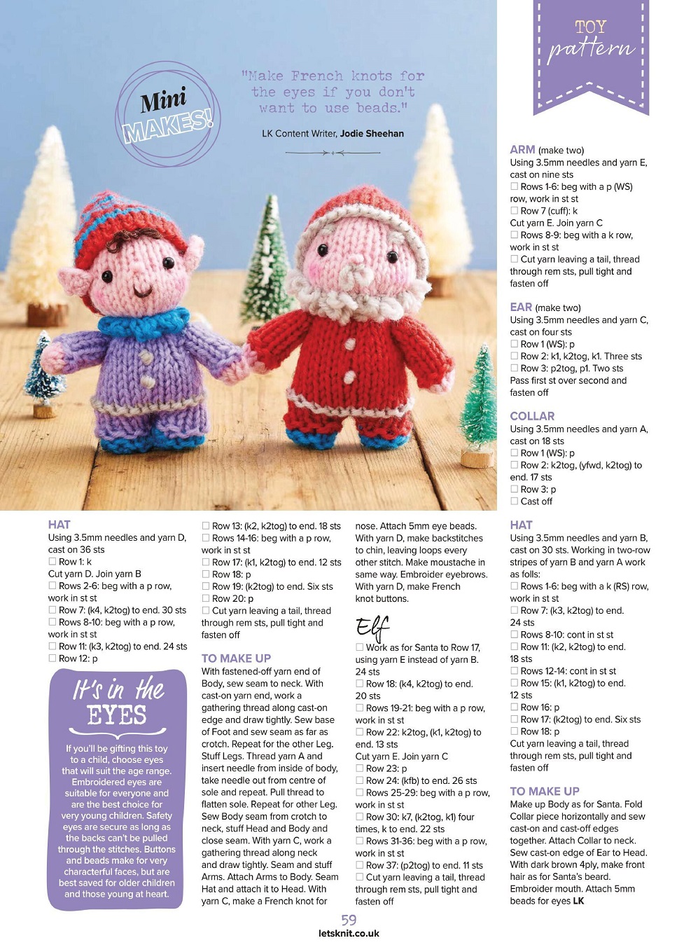 Для любителей вязания спицами. Let&#039;s Knit №177 2021