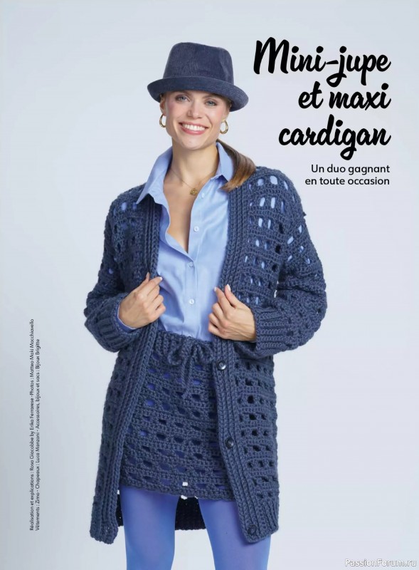 Вязаные проекты крючком в журнале «Crochet a porter - Fevrier/Avril 2026»