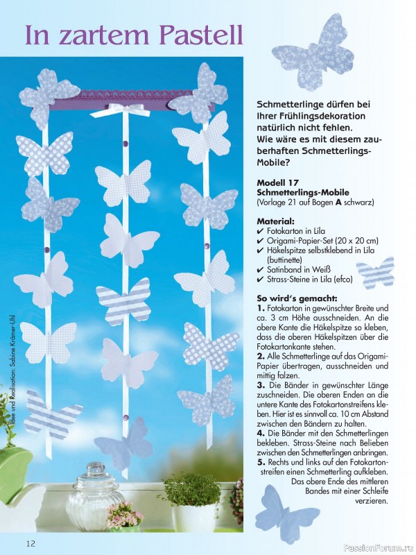 Коллекция проектов для рукодельниц в журнале «Bastel-Ideen №1 2026»