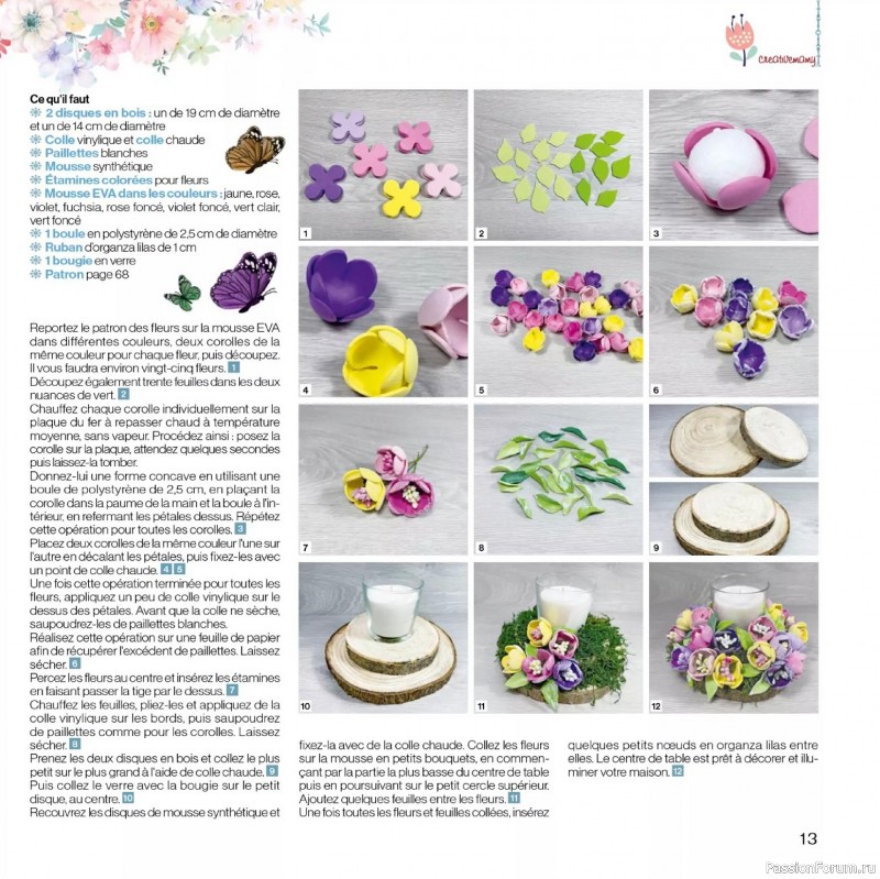 Коллекция проектов для рукодельниц в журнале «Creer avec Creativemamy №18 2026»