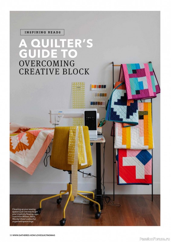 Коллекция проектов для рукодельниц в журнале «Love Patchwork & Quilting №154 2025»