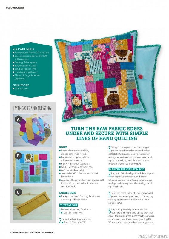 Коллекция проектов для рукодельниц в журнале &laquo;Love Patchwork & Quilting №161 2026&raquo;