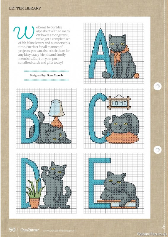 Коллекция вышивки крестиком в журнале «CrossStitcher №382 2022»