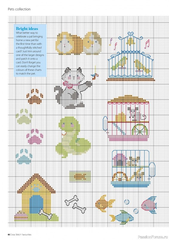 Коллекция вышивки в журнале «Cross Stitch Favourites №35 2023»