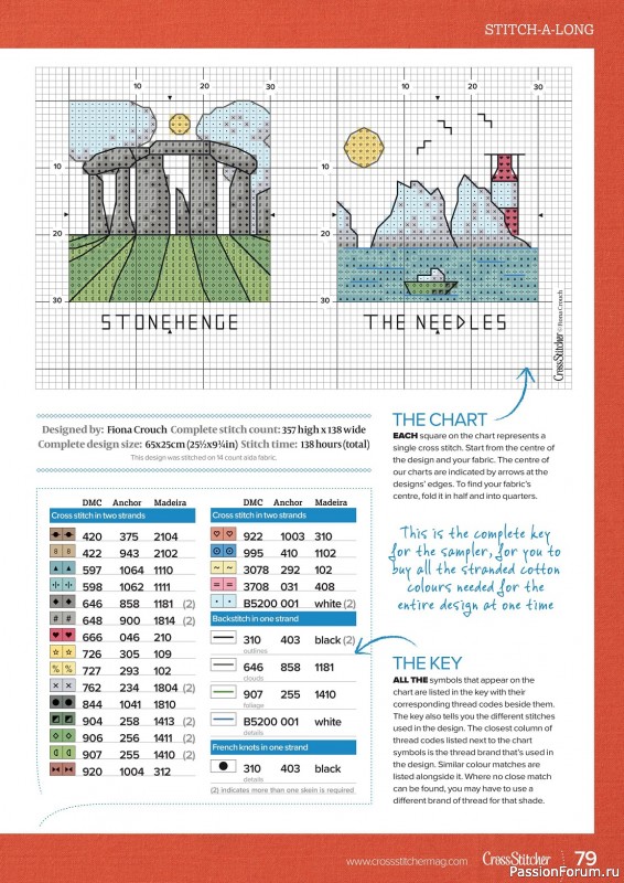 Коллекция вышивки в журнале «CrossStitcher №401 2023»