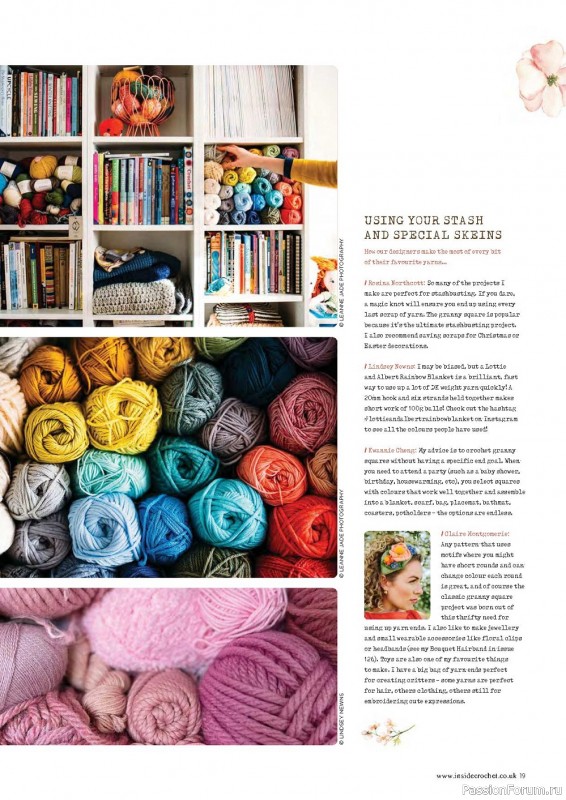 Вязаные модели крючком в журнале «Inside Crochet №146 2022»