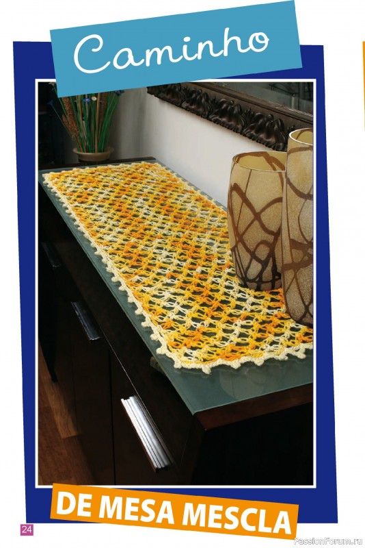 Вязаные проекты крючком в журнале «Artesanato Simples - Barbantes Ed.79 2025»